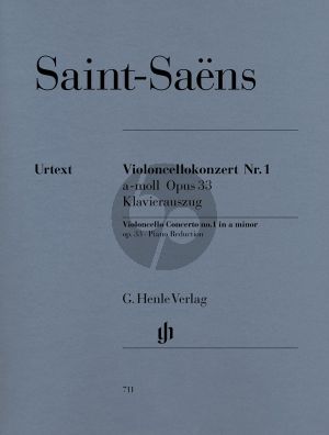 Saint-Saens Concerto No.1 a-minor Op.33 (Henle-Urtext)