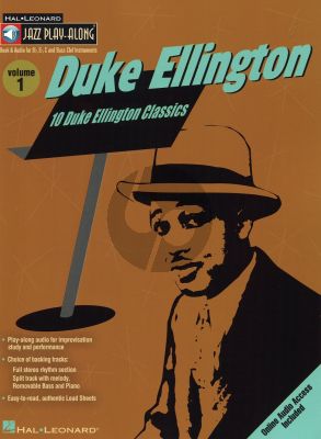 Ellington 10 Classics (Jazz Play-Along Series Vol.1) Bk-Audio Online (For Bb, Eb and C Instruments)