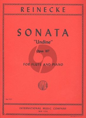 Reinecke Sonate Undine Op.167 Flute and Piano