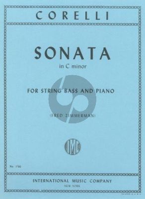 Sonata c-minor Op.5 No.8 Double Bass-Piano