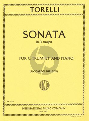 Torelli Sonata D-major Trumpet[C]-Piano (edited by Riccardo Nielsen)