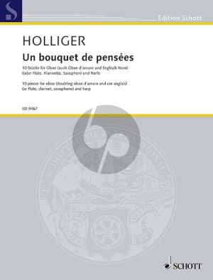 Holliger Un bouquet de pensées (10 Pieces)