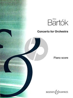 Concerto for Orchestra piano score