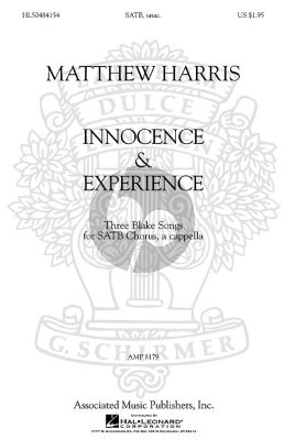 Harris Innocence & Experience SATB (3 Blake Songs)