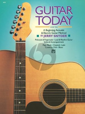 Snyder Guitar Today Vol.2 Book with Cd (A Beginning Acoustic & Electric Guitar Method)