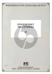 Wienerisch Vol.19 Strauss Eingesendet Op.240 & Frauenherz Op.166 2 Vi.-Va.-Vc. (Stimmen)