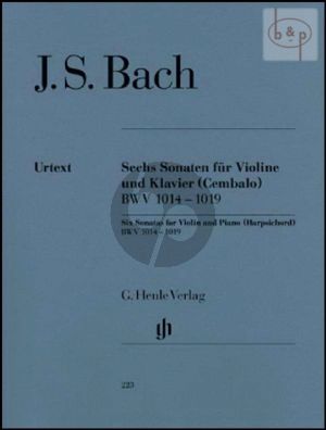 6 Sonatas BWV 1014 - 1019 (Violin-Harpsichord)