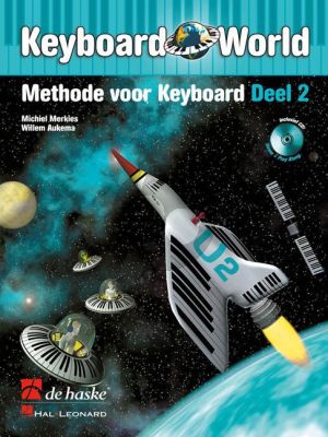 Merkies Keyboard World Vol.2 (Methode voor Keyboard) (Bk-Cd)