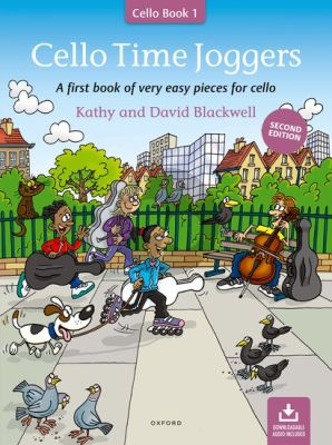 Blackwell Cello Time Joggers A First Book of Easy Pieces for Cello Book with Audio Online (Second Edition)