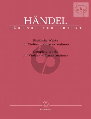 Samtliche Werke Violine-Bc