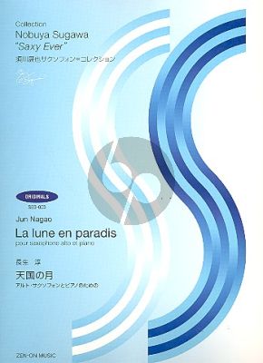 Nagao La Lune en Paradis for Altsaxophone and Piano