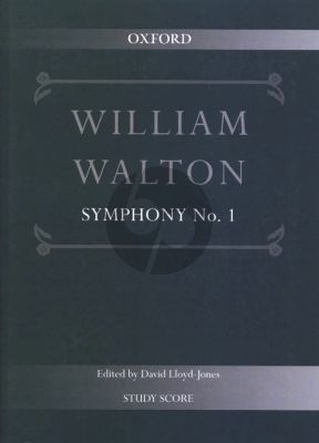 Walton Symphony No.1 Study Score (Ed. David Lloyd-Jones)