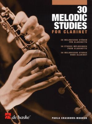 Crasboorn-Mooren 30 Melodic Studies for Clarinet