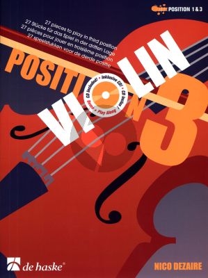 Dezaire Violin Position 3 (Bk-Cd) (1 & 3 Pos.) (27 Pieces to Play in the third Position)