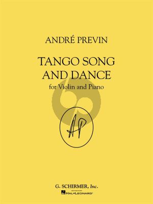 Previn Tango Song and Dance Violin-Piano