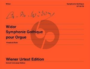 Widor Symphonie Gothique Organ (Friedrich/Roth) (Wiener-Urtext)