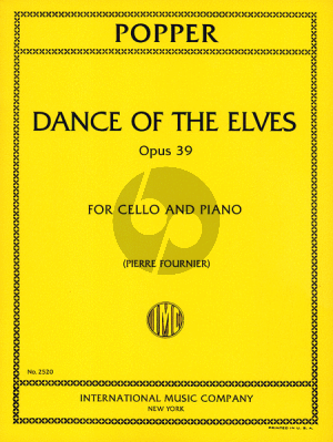 Popper Dance of the Elves Op.39 Cello-Piano (Pierre Fournier)