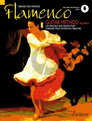 Graf-Martinez Flamenco Guitar Method Vol. 2 (for Teaching and Private Study) (Book with Audio online)