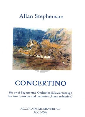 Stephenson Concertino 2 Fagotte und Orchester (Klavierauszug)