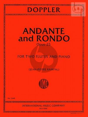 Andante & Rondo Op.25 2 Flutes and Piano
