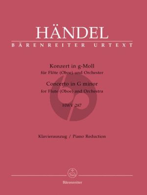 Handel Concerto g-moll (HWV 287) (Flote[Oboe]) (KA)