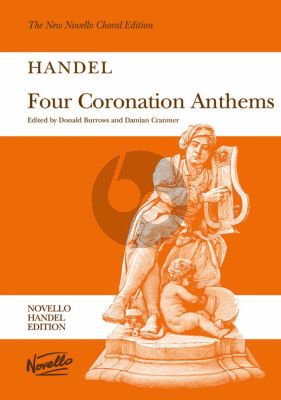 Handel 4 Coronation Anthems Vocal Score (edited by Donald Burrows and Damian Cranmer)