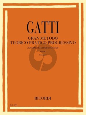 Gatti Gran Metodo Teoretico Pratico Vol. 2 Trumpet