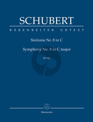 Schubert Symphony No.8 C-major D. 944 Study Score (Werner Aderhold) (Barenreiter-Urtext)