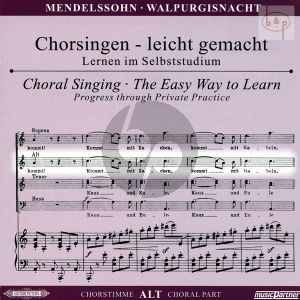 Die Erste Walpurgisnacht (Ballade) Op.60 (Alt Chorstimme)