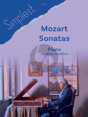 Mozart Simplest Mozart Sonatas for Piano (Edited by Mark Goddard)
