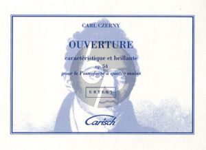 Czerny Ouverture Caracteristique & Brillante Op.54 Piano 4 hds.