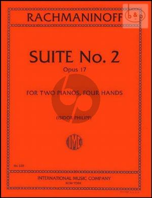 Suite No.2 Op.17 (2 Pianos)