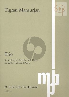 Mansurjan Trio Violin-Violoncello-Piano