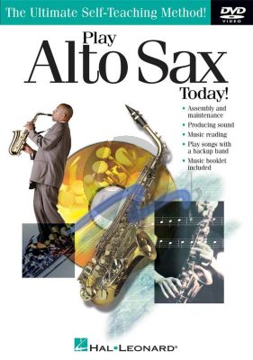 Gillette Play Alto Saxophone Today (DVD) (Ultimate Self-Teaching Method)