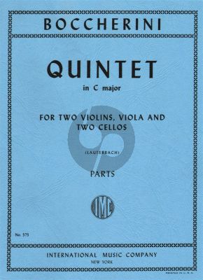 Quintet C-major G.349