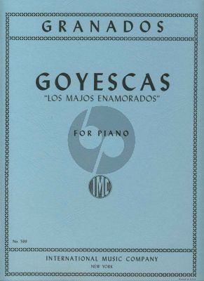 Granados Goyescas Piano solo (Los Majos Enamorados)