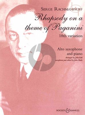Rhapsody on a theme of Paganini
