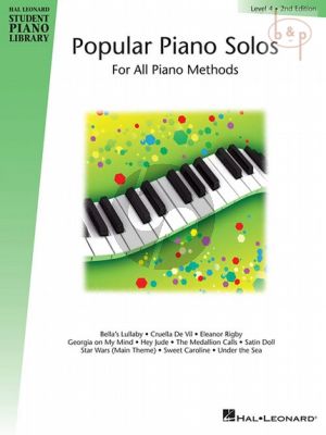 Popular Piano Solos Level 4 (Hal Leonard Student Piano Library)