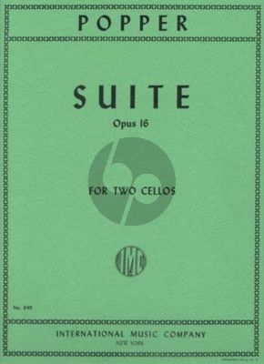 Popper Suite Op.16 2 Violoncellos