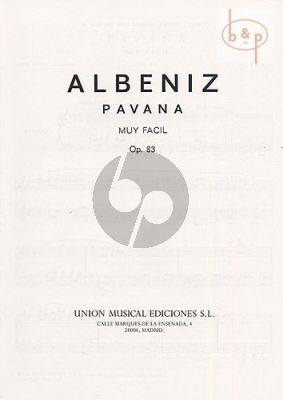 Pavana Facil Op.83 para manos pequenas Piano