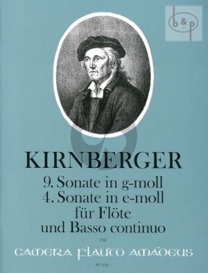 Kirnberger 2 Sonaten (No.9 g-moll No.4 e-moll) Flöte-Bc