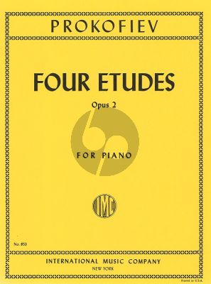 4 Etudes Op. 2 Piano
