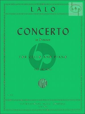 Concerto D-minor Cello-Piano