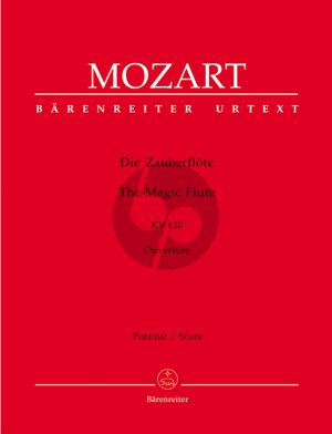 Mozart Die Zauberflote Ouverture KV 620 Partitur (Gruber-Orel) (Urtext der Neuen Mozart-Ausgabe)