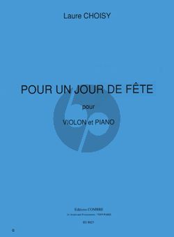 Choisy Pour un jour de fête Violon-Piano