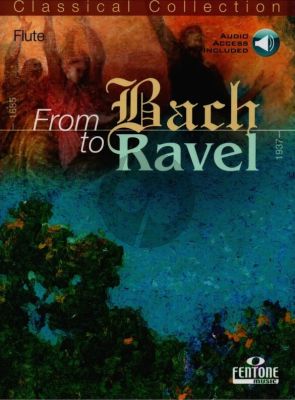 Album From Bach to Ravel for Flute Book with Audio online (edited by Peter Manning)