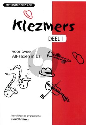 Klezmers Vol.1 (2 Altsaxen in Es) (Bk-Cd)