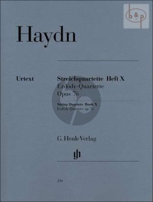 Haydn Streichquartette Vol. 10 Op. 76 (Erdody-Quartette) (Stimmen)