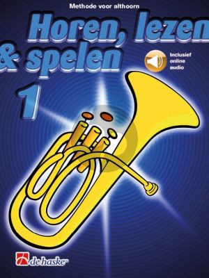 Horen Lezen & Spelen Vol. 1 Althoorn in Eb (Bk-Audio Online)