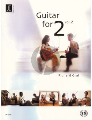 Guitar for Two Vol.2 for 2 Guitars (Bk-Cd) (Richard Graf)